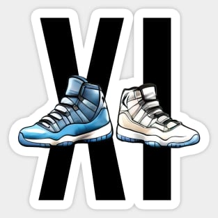 AJ XI Sticker